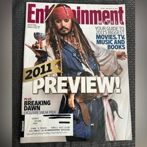 🏴‍☠️🌴 2011 Entertainment Weekly Pirates of the Caribbean